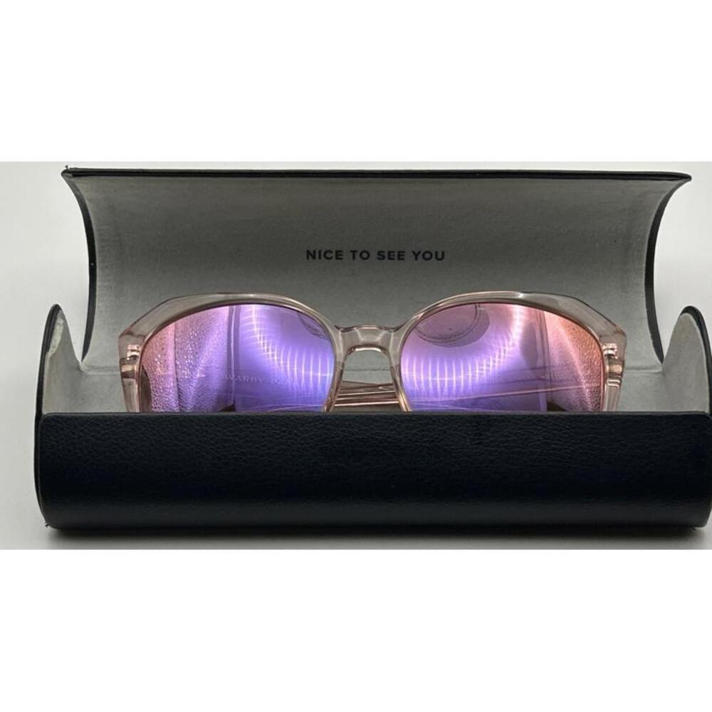 Warby Parker Nancy 600 53-16-135 Crystal Pink Eyeglasses FRAMES ONLY with case - Picture 11 of 11